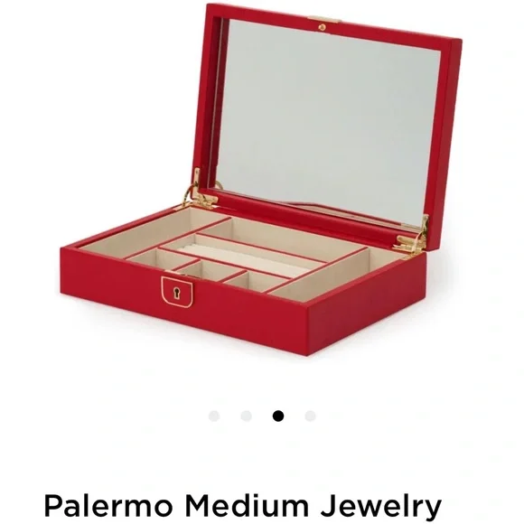 Red Jewelry Organizer Box